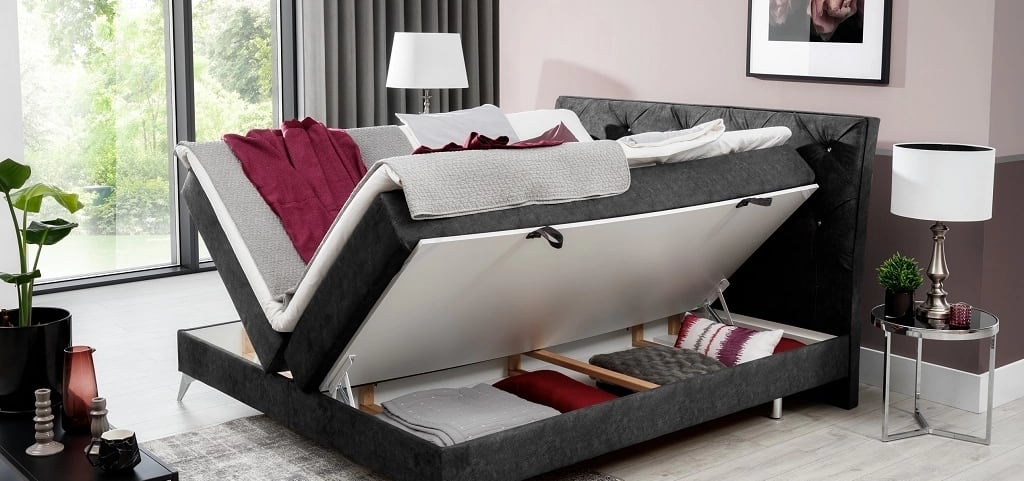 Adel Continental Bed With Container 180x200