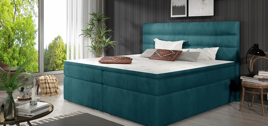 Softy Continental Bed With Container 140x200cm