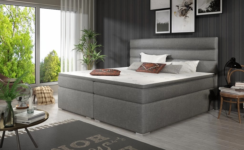 Softy Continental Bed With Container 160x200cm