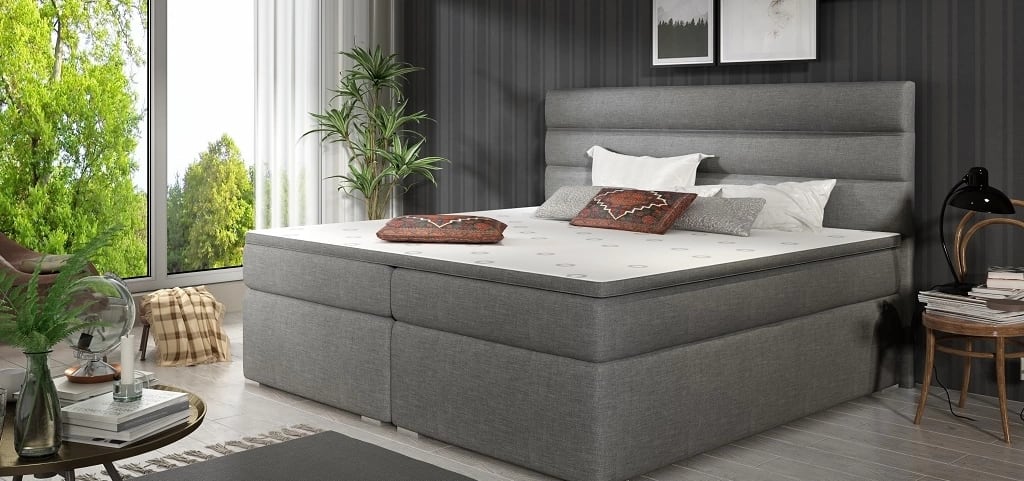 Softy Continental Bed With Container 140x200cm