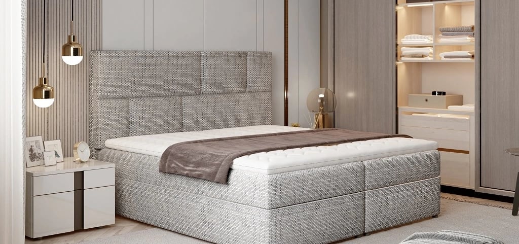 Florence Continental Bed With Container 160x200 cm