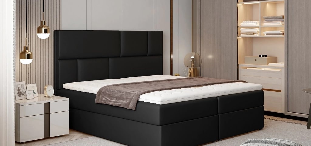 Florence Continental Bed With Container 160x200 cm