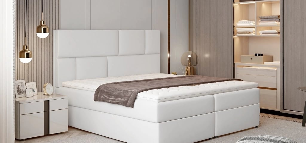 Florence Continental Bed With Container 160x200 cm