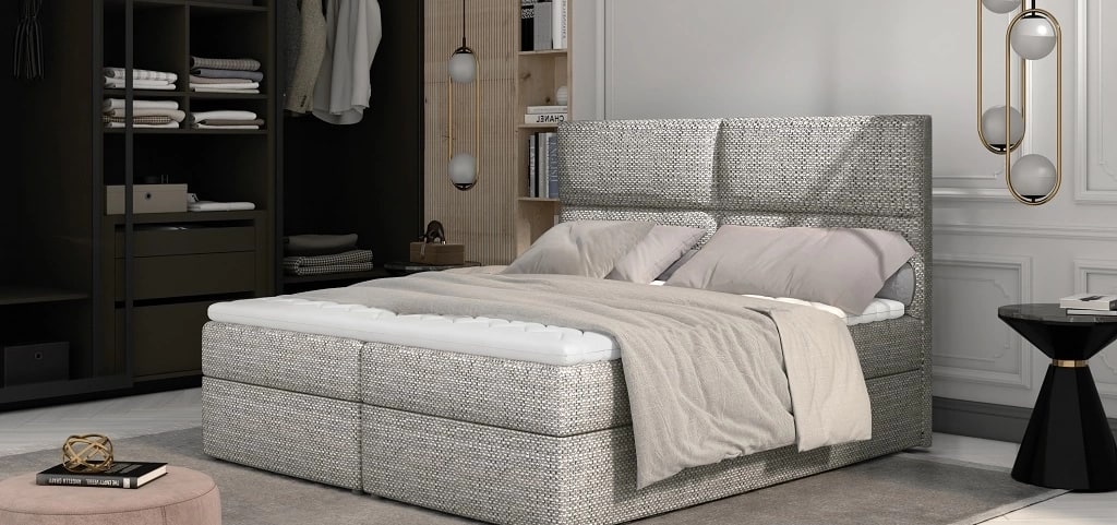 Amber Continental Bed With Container 180x200cm