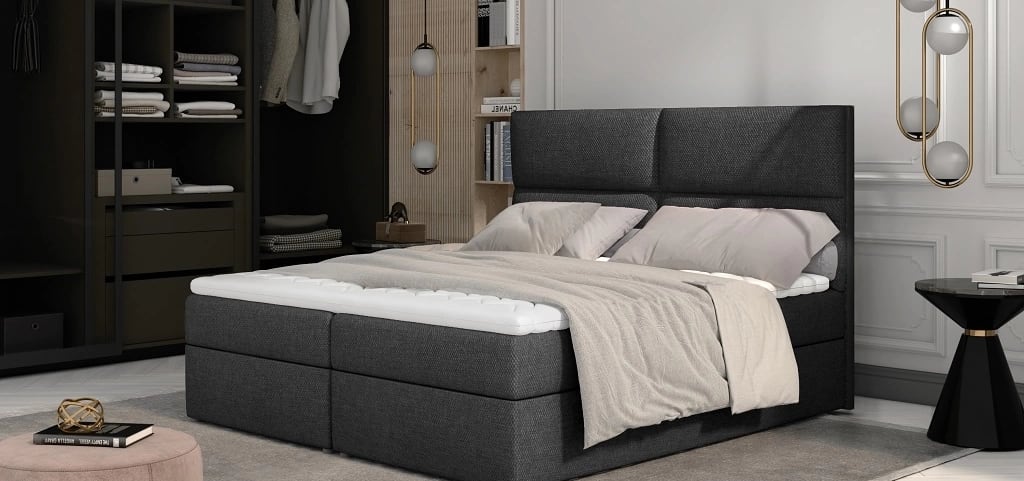 Amber Continental Bed With Container 180x200cm