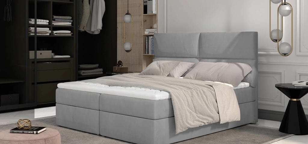 Amber Continental Bed With Container 140x200