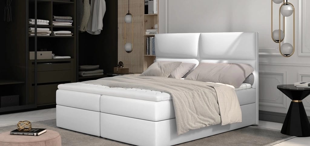 Amber Continental Bed With Container 180x200cm