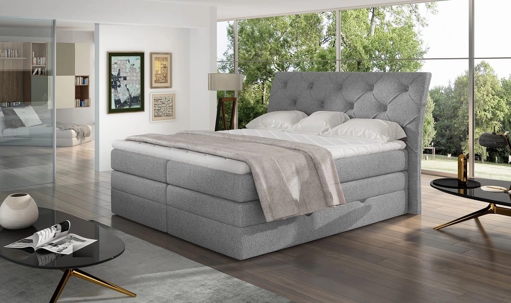 Mirabel Continental Bed With Container 140x200cm