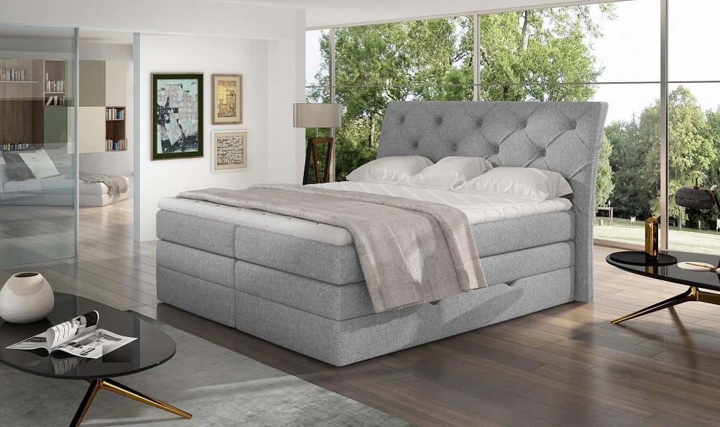 Mirabel Continental Bed With Container 140x200cm