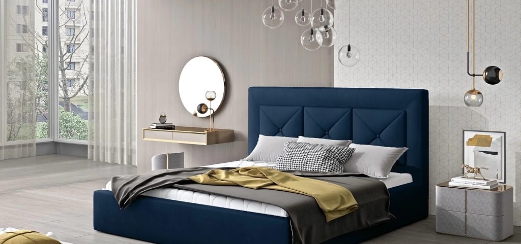 Cloe Upholstered Bed With Container 200x200