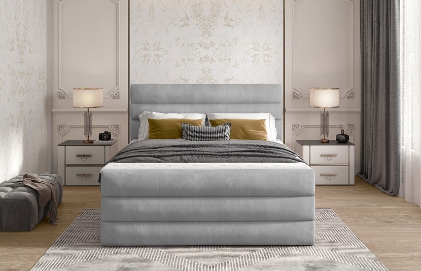 Cande Continental Bed With Container 180x200