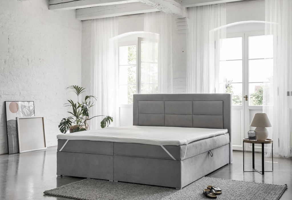 Vivre Continental Bed With Container 180x200cm