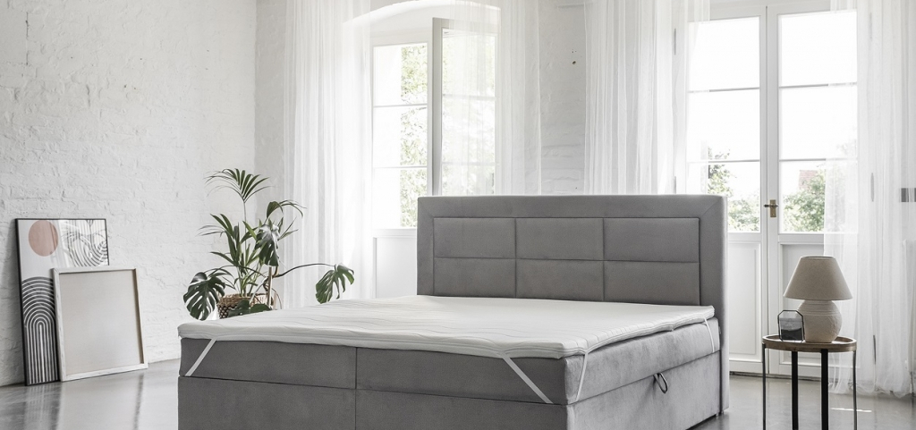 Vivre Continental Bed With Container 140x200cm