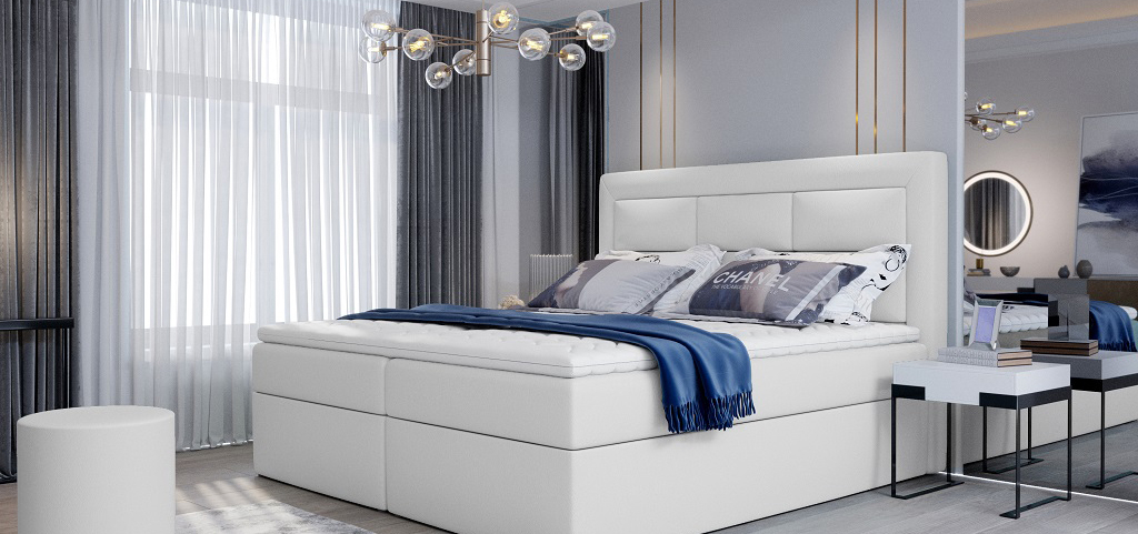 Vivre Continental Bed With Container 160x200cm