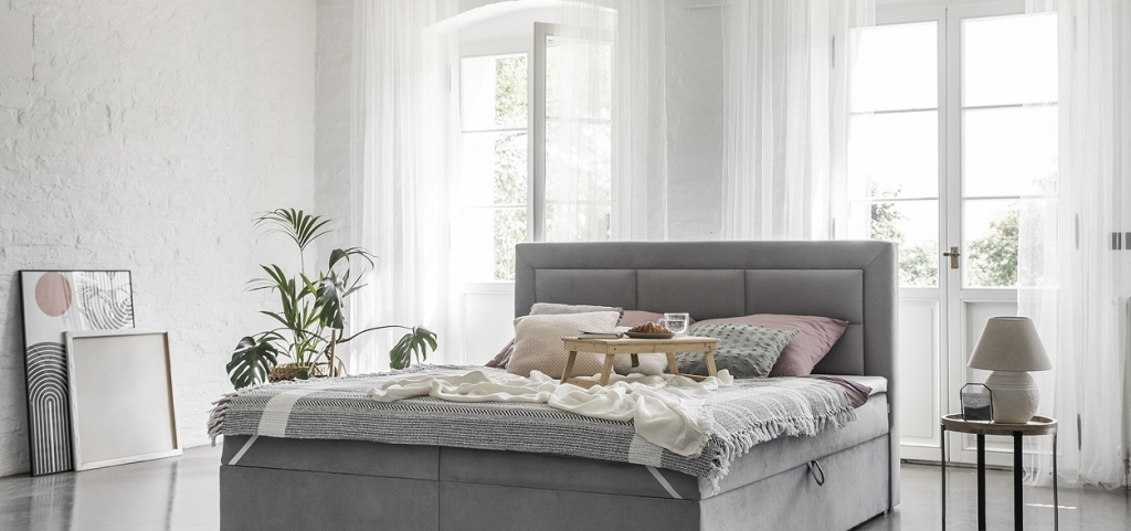 Vivre Continental Bed With Container 140x200cm