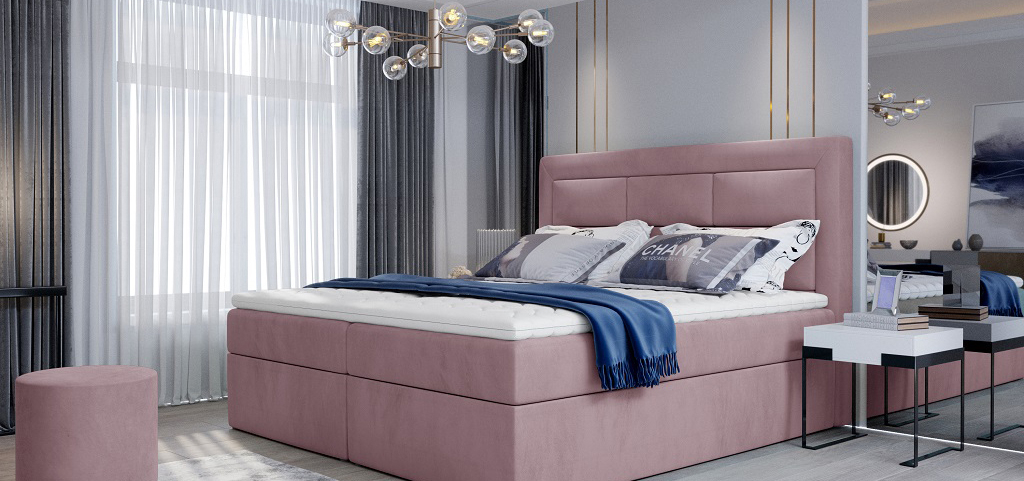 Vivre Continental Bed With Container 140x200cm