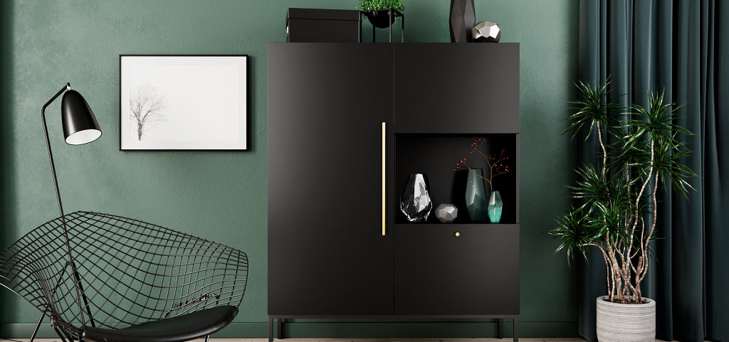 Witryna Lanzzi, 120x40cm