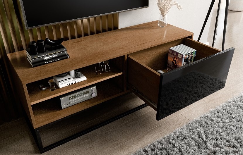 Media Cabinet Avorio