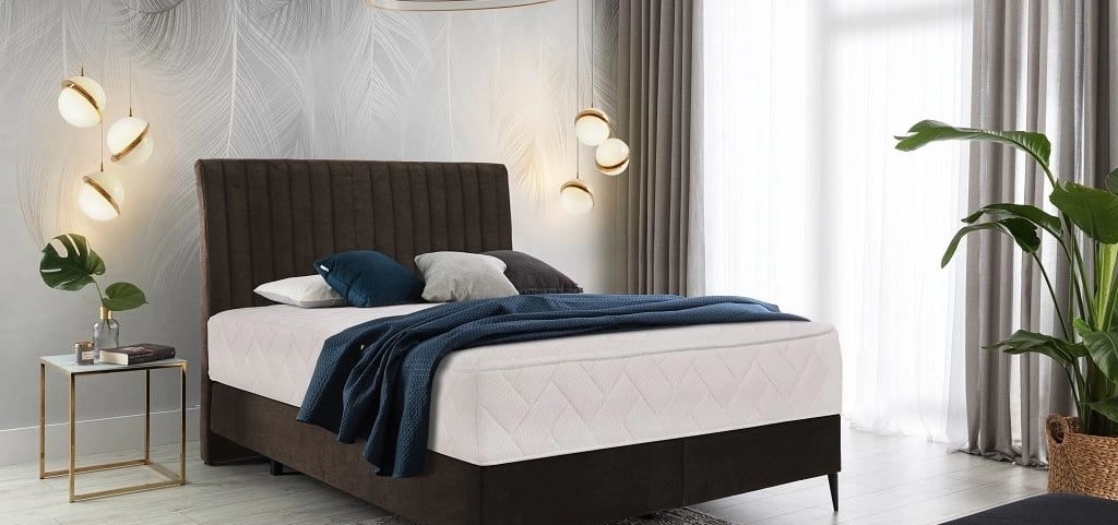 Continental bed with a higher standard Blanca 140x200cm