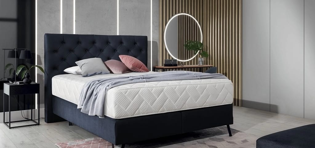 Continental Bed With A Higher Standard Cortina 140x200cm