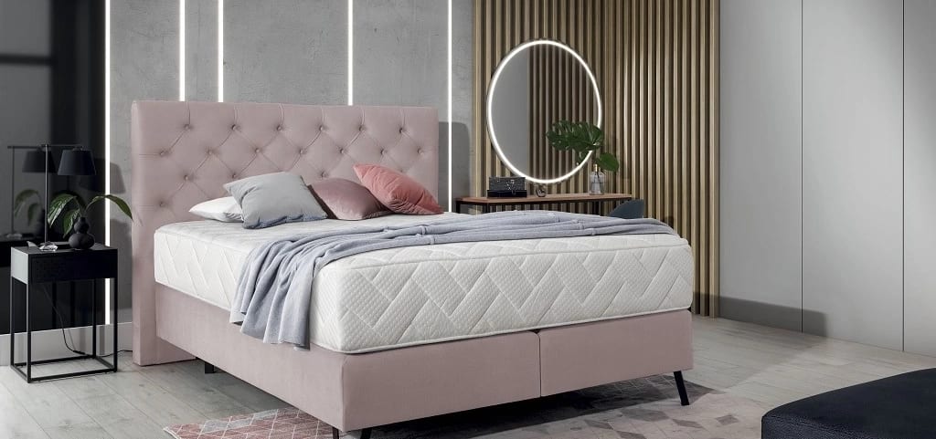 Continental Bed With A Higher Standard Cortina 180x200cm