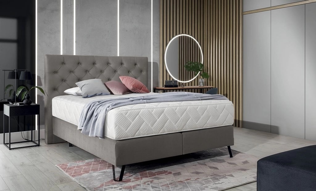 Continental Bed With A Higher Standard Cortina 180x200cm