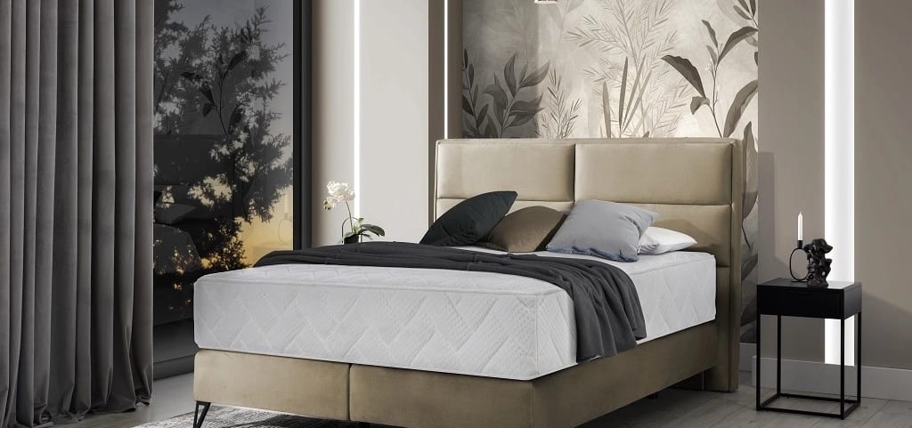 Continental Bed With A Higher Standard Safiro 180x200cm