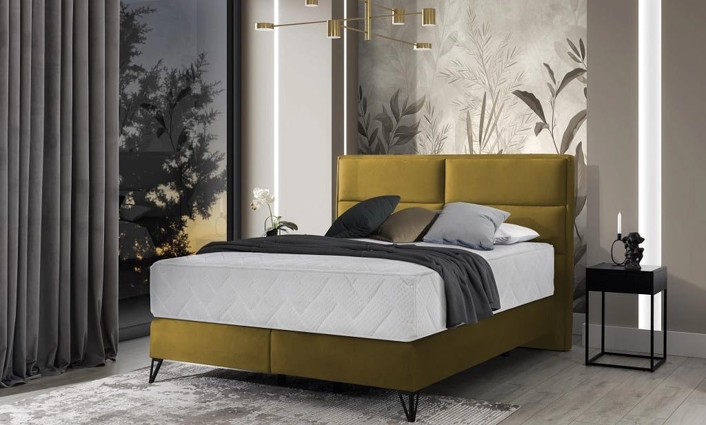 Continental Bed With A Higher Standard Safiro 180x200cm