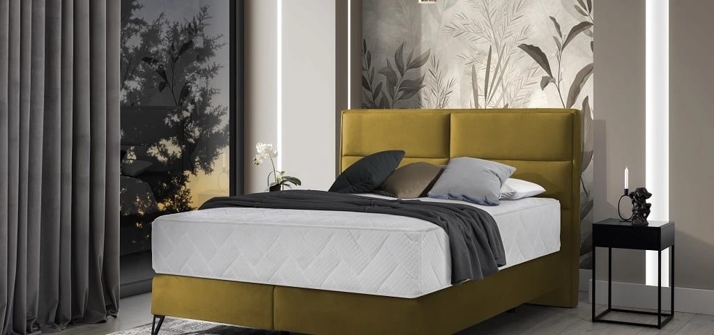 Continental Bed With A Higher Standard Safiro 180x200cm