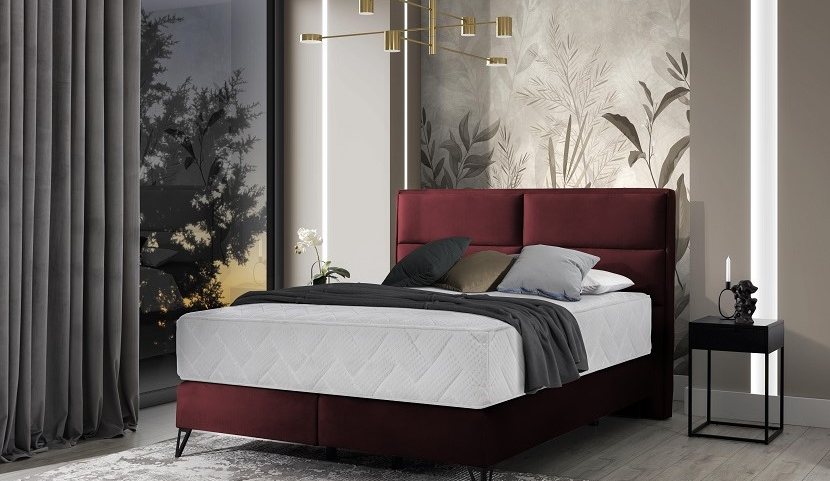 Continental Bed With A Higher Standard Safiro 160x200cm