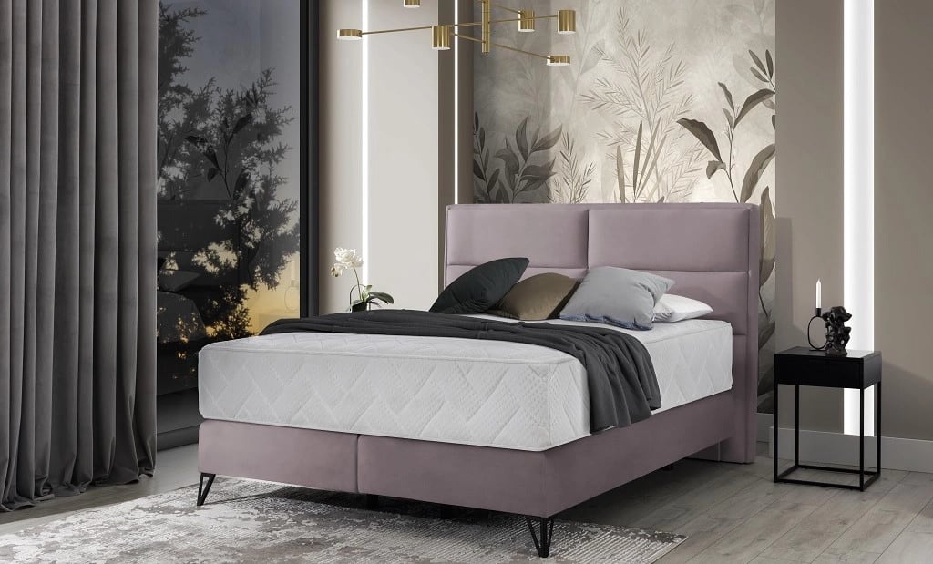 Continental bed with a higher standard Safiro 140x200cm