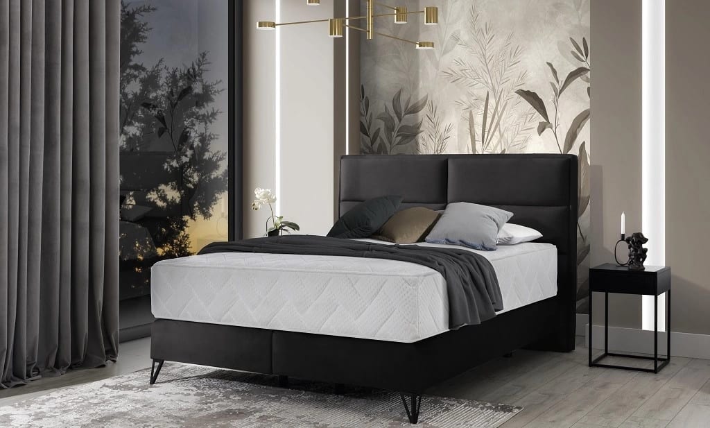 Continental bed with a higher standard Safiro 140x200cm