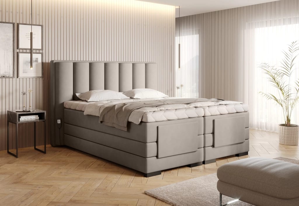 Continental Bed With Electric Adjustment Veros 140x200cm 