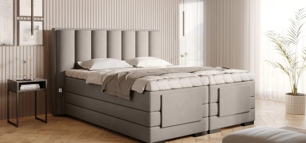 Continental Bed With Electric Adjustment Veros 140x200cm 