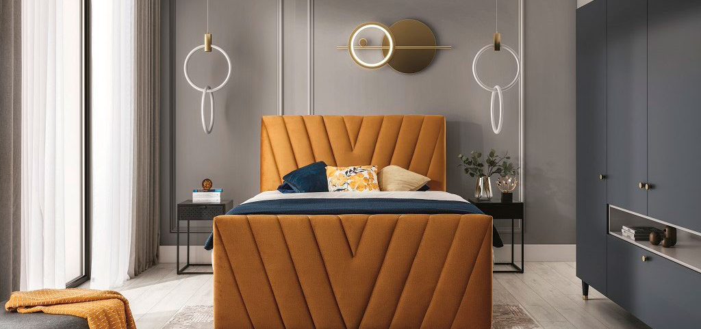 Candice Continental Bed With Container 180x200cm