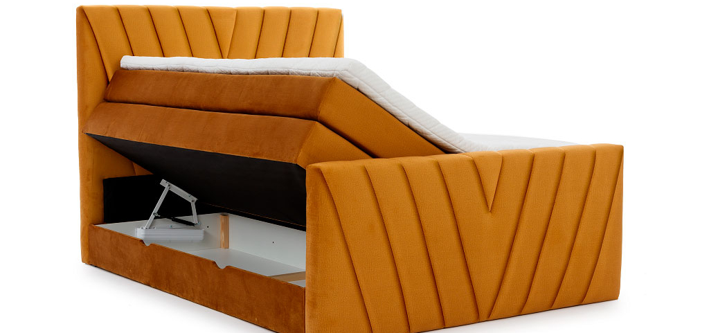 Candice Continental Bed With Container 140x200cm