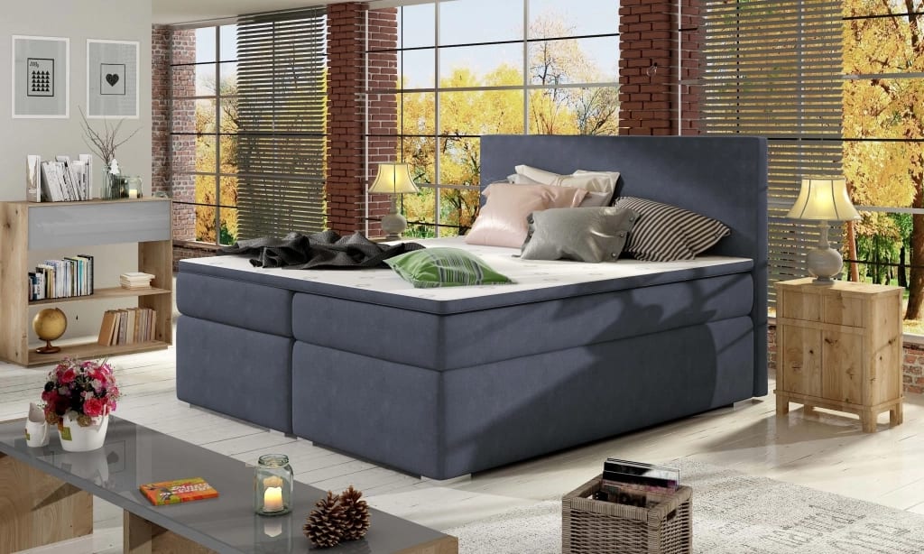 Divalo Continental Bed With Container 160x200