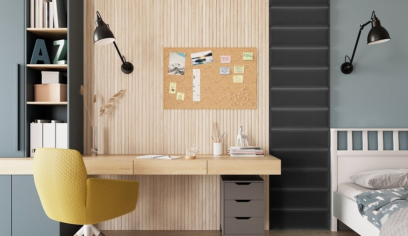 Quadratta 50x240cm Upholstered Panel Set
