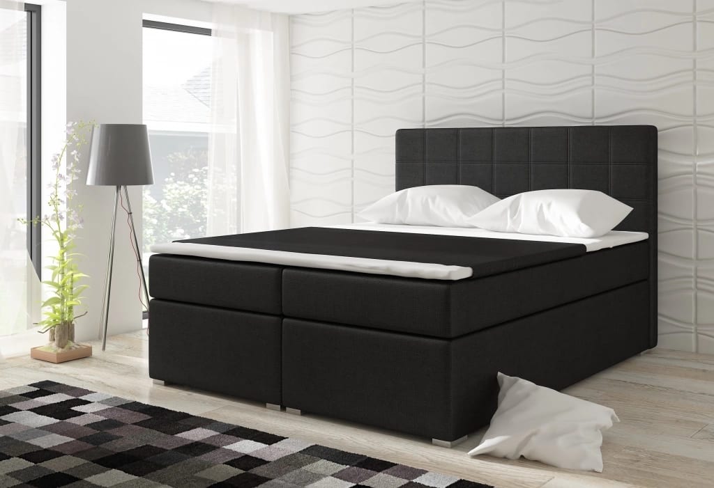 Alice Continental Bed With Container 160x200