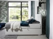 Bolero Continental Bed With Container 140x200cm