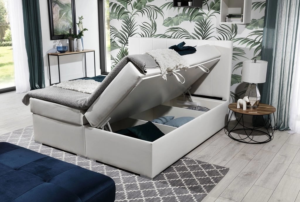 Bolero Continental Bed With Container 160x200cm