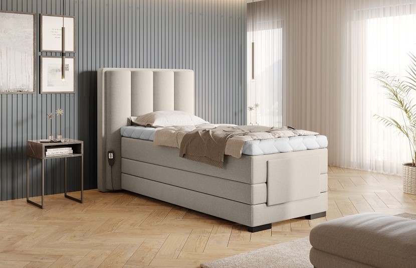 Continental Bed With Electric Adjustment Veros 90x200cm