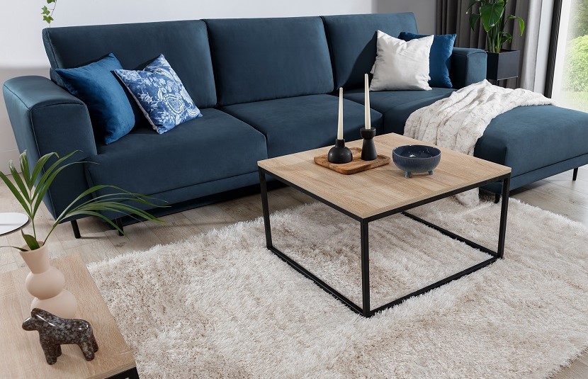 Blodwen Beige living room rug 120x180cm