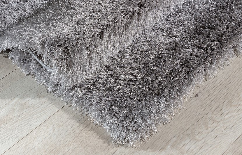 Blodwen Grey living room rug 120x180cm