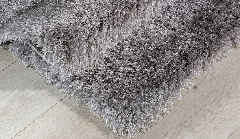 Blodwen Grey living room rug 160x220cm