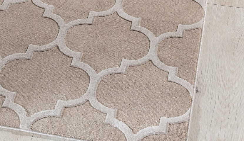 Elsher Beige living room rug 120x180cm