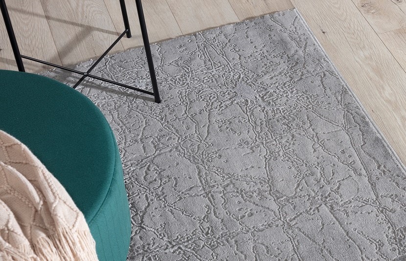 Siggi Grey living room modern rug 160x220cm