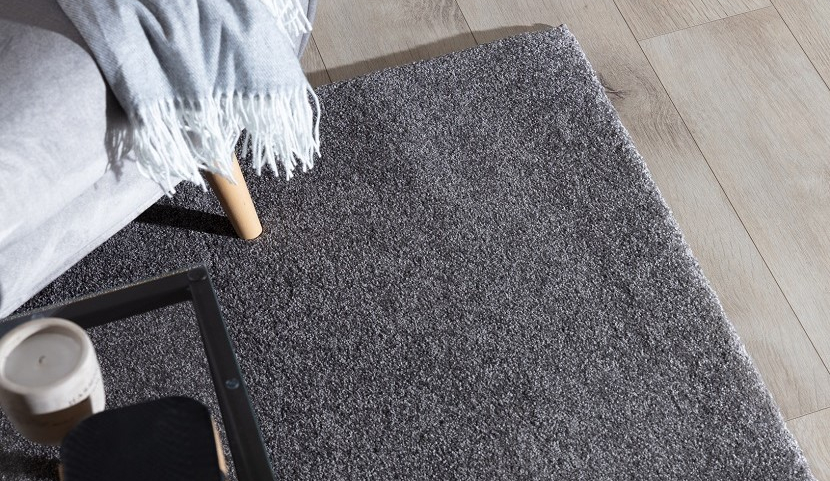 Verlice Grey living room modern rug 160x230cm