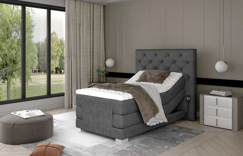 Continental Bed With Electric Adjustment Clover 90x200cm