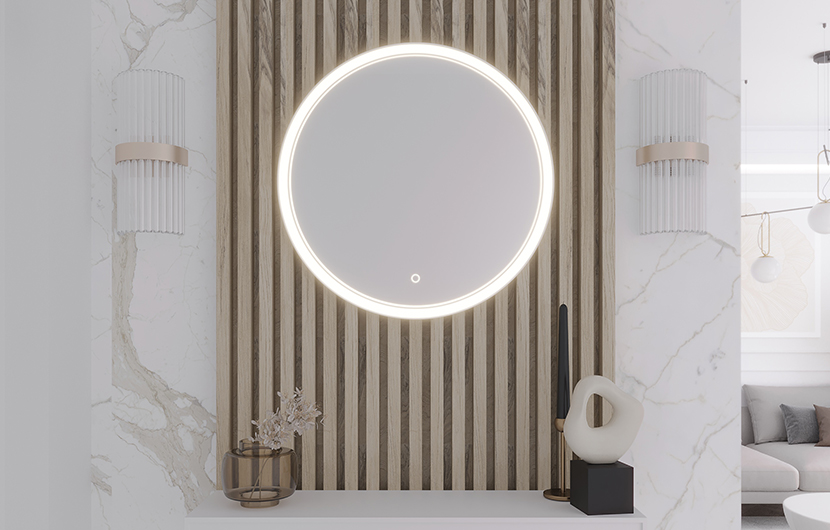 Orandiu L Mirror With Lighting